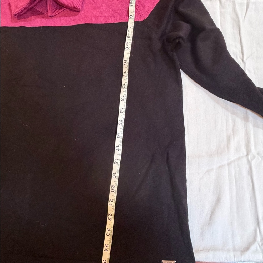 Calvin Klein XL Pink and Black Women's Sweater Excellent Condition - Picture 6 of 8